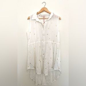 Solitaire Bee tunic blouse tank